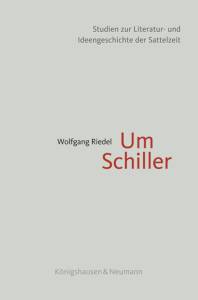 Cover zu Um Schiller (ISBN 9783826063107)