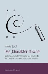 Cover zu Das ,Charakteristische‘ (ISBN 9783826063312)