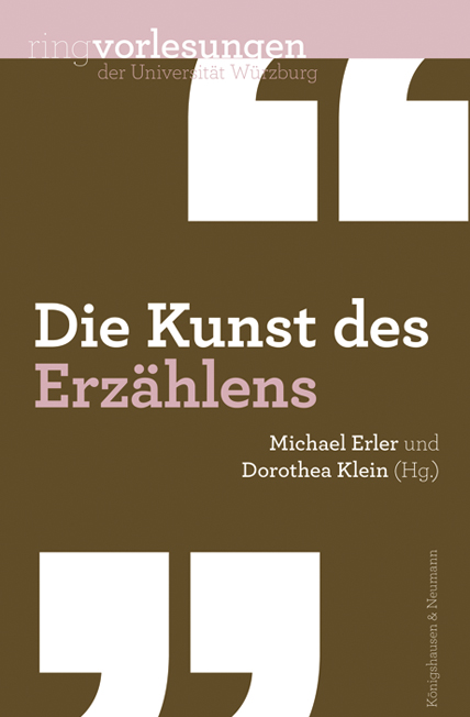 Cover zu Die Kunst des Erzählens (ISBN 9783826063435)
