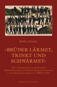 Cover zu „Brüder lärmet, trinkt und schwärmet“ (ISBN 9783826064241)