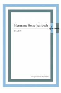 Cover zu Hermann-Hesse-Jahrbuch, Band 10 (ISBN 9783826065071)