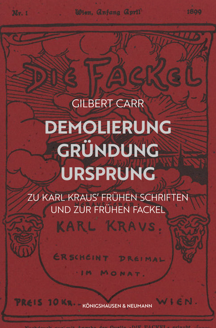 Cover zu Demolierung – Gründung – Ursprung (ISBN 9783826065934)