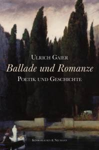 Cover zu Ballade und Romanze (ISBN 9783826065972)
