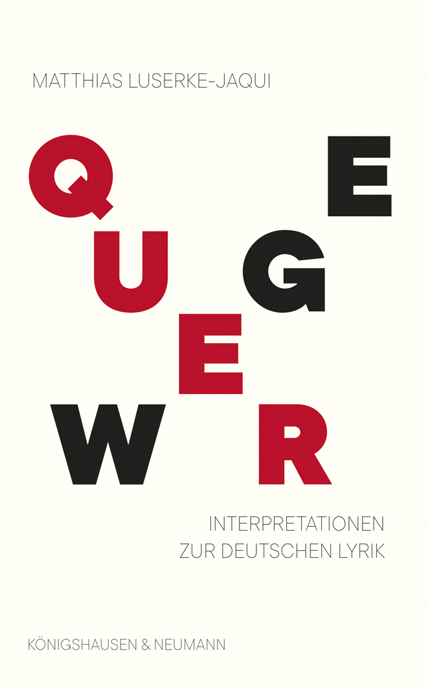 Cover zu Querwege (ISBN 9783826066610)