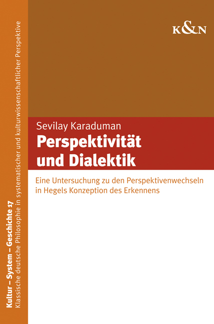 Cover zu Perspektivität und Dialektik (ISBN 9783826067228)