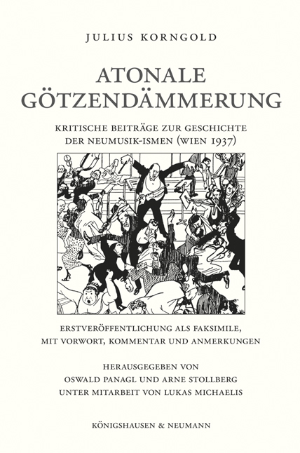 Cover zu Atonale Götzendämmerung (ISBN 9783826067754)