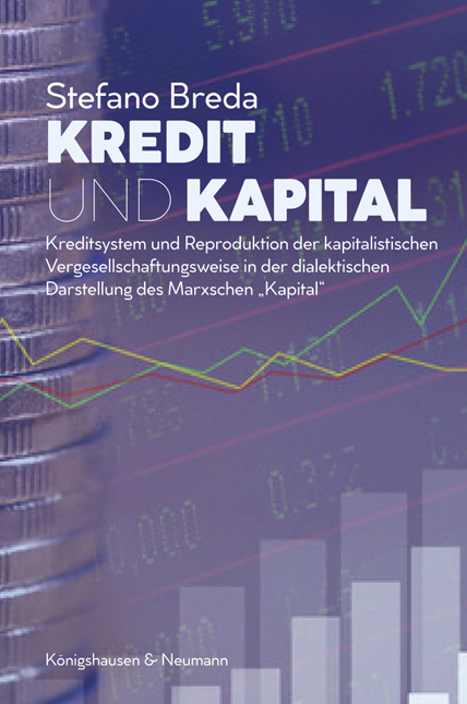 Cover zu Kredit und Kapital (ISBN 9783826068065)