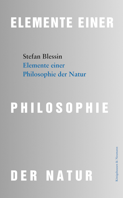 Cover zu Elemente einer Philosophie der Natur (ISBN 9783826068119)