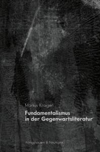 Cover zu Fundamentalismus in der Gegenwartsliteratur (ISBN 9783826068355)