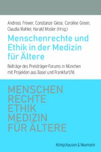 Cover zu Menschenrechte und Ethik in der Medizin für Ältere (ISBN 9783826068508)