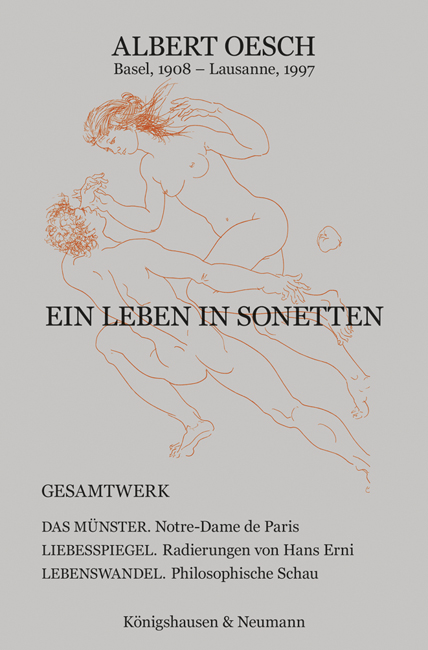 Cover zu Ein Leben in Sonetten. Gesamtwerk (ISBN 9783826068768)