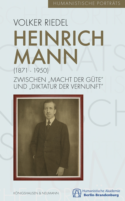 Cover zu Heinrich Mann (1871-1950) (ISBN 9783826068850)