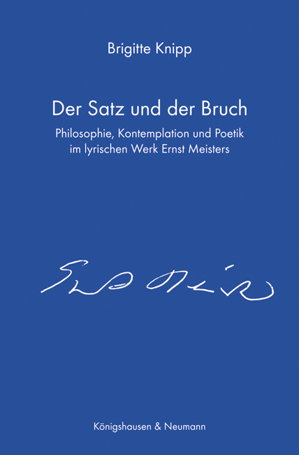 Cover zu Der Satz und der Bruch (ISBN 9783826068904)
