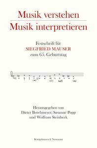 Cover zu Musik verstehen – Musik interpretieren (ISBN 9783826068973)