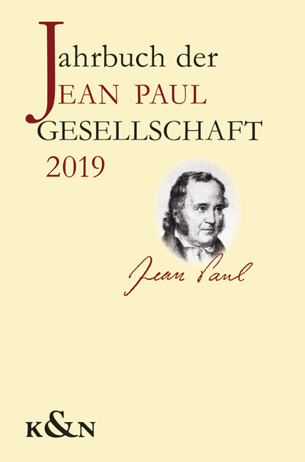 Cover zu Jahrbuch den Jean Paul Gesellschaft (ISBN 9783826069789)