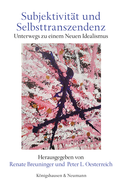 Cover zu Subjektivität und Selbsttranszendenz (ISBN 9783826069840)