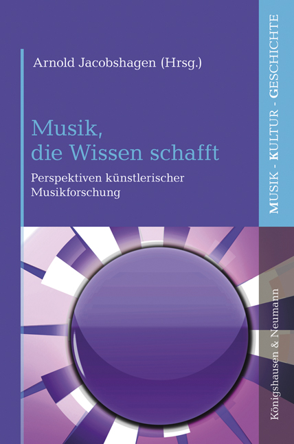Cover zu Musik, die Wissen schafft (ISBN 9783826069895)