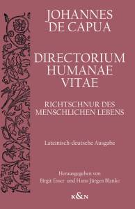Cover zu Directorium Humanae Vita. Richtschnur des menschlichen Lebens (ISBN 9783826070228)