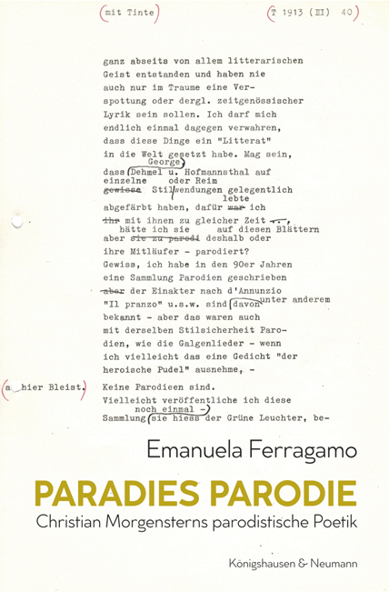 Cover zu Paradies Parodie (ISBN 9783826070310)