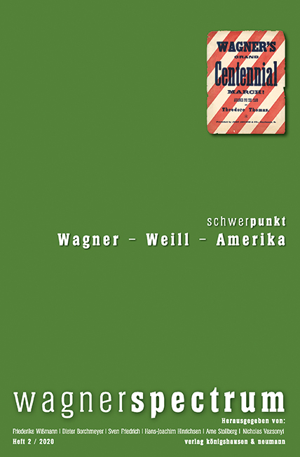 Cover zu wagnerspectrum  (ISBN 9783826071010)