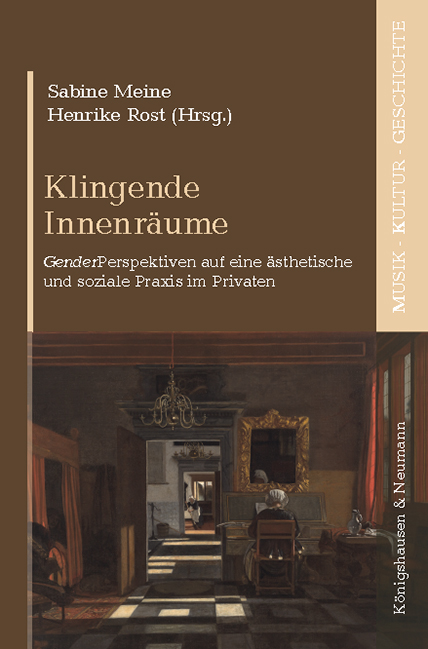 Cover zu Klingende Innenräume (ISBN 9783826071256)