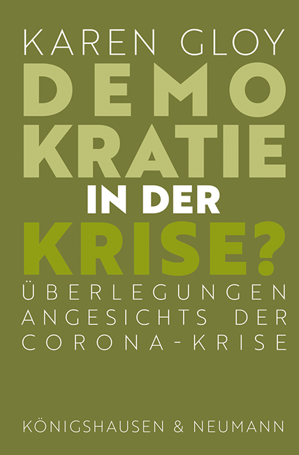 Cover zu Demokratie in der Krise? (ISBN 9783826071263)