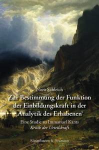 Cover zu Zur Bestimmung der Funktion der Einbildungskraft in der ›Analytik des Erhabenen‹ (ISBN 9783826071478)