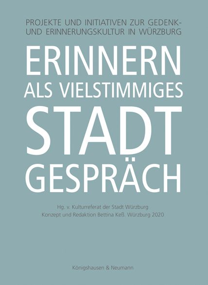 Cover zu Erinnern als vielstimmiges Stadtgespräch (ISBN 9783826071485)
