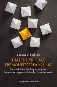 Cover zu Dialektlyrik als Fremdheitserfahrung (ISBN 9783826071584)