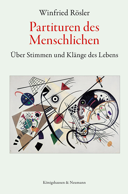 Cover zu Partituren des Menschlichen (ISBN 9783826071614)
