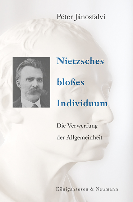 Cover zu Nietzsches bloßes Individuum (ISBN 9783826071843)