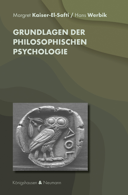 Cover zu Grundlagen der philosophischen Psychologie (ISBN 9783826071904)