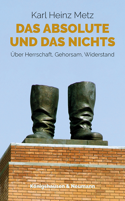 Cover zu Das Absolute und das Nichts (ISBN 9783826071935)