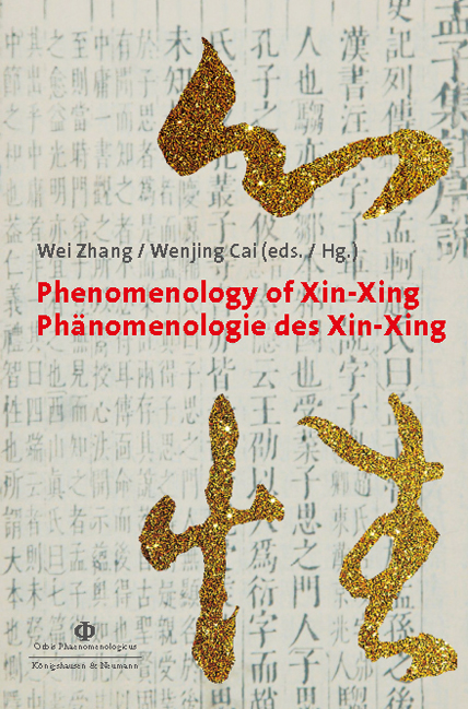 Cover zu Phenomenology of Xin-Xing. Phänomenologie des Xin-Xing (ISBN 9783826072239)