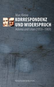 Cover zu Korrespondenz und Widerspruch (ISBN 9783826072437)