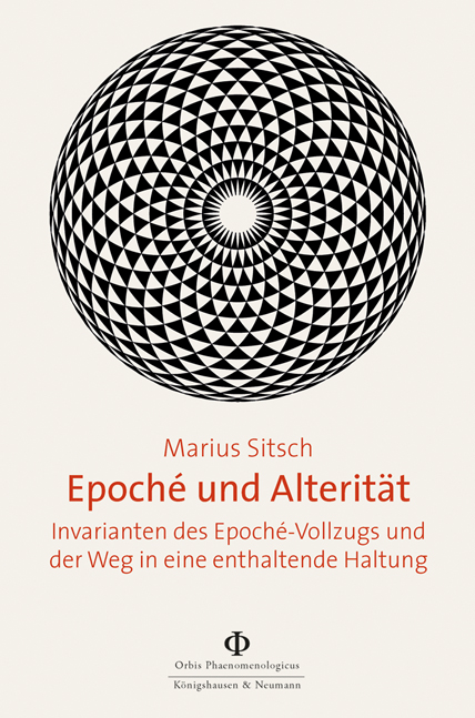 Cover zu Epoché und Alterität (ISBN 9783826072581)