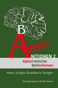 Cover zu Aphonitionen 2 (ISBN 9783826072987)