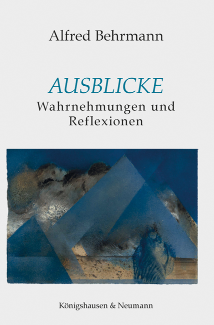 Cover zu Ausblicke (ISBN 9783826073083)