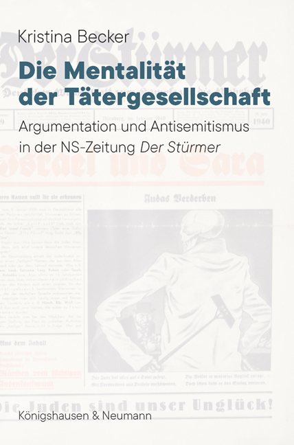 Cover zu Die Mentalität der Tätergesellschaft (ISBN 9783826073373)