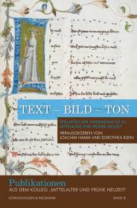 Cover zu Text – Bild – Ton (ISBN 9783826073380)