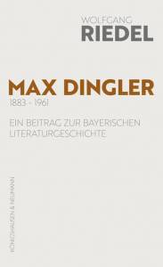 Cover zu Max Dingler (1883–1961) (ISBN 9783826073410)