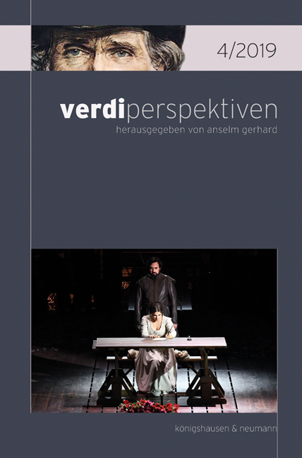 Cover zu verdiperspektiven 4/2018 (ISBN 9783826073625)