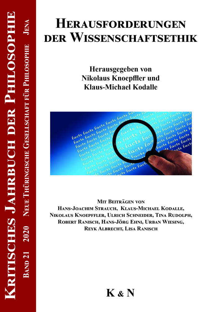 Cover zu Herausforderungen der Wissenschaftsethik (ISBN 9783826073885)