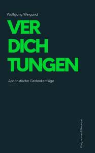 Cover zu Verdichtungen (ISBN 9783826073960)