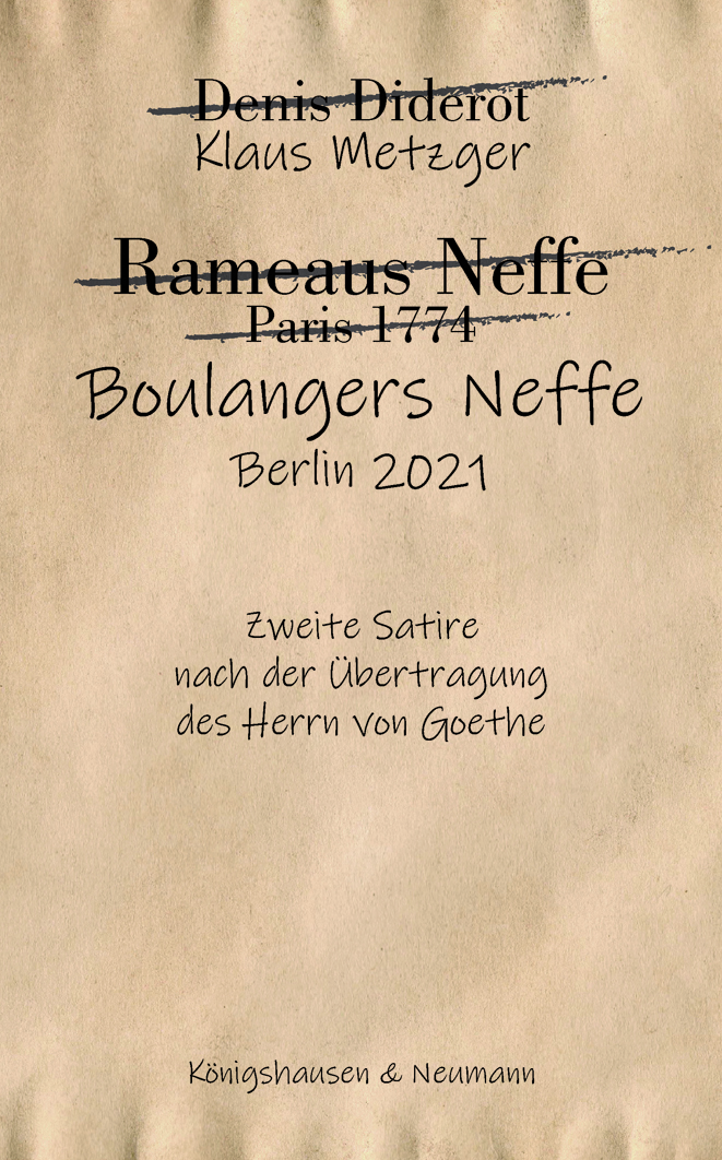 Cover zu Boulangers Neffe (ISBN 9783826074196)
