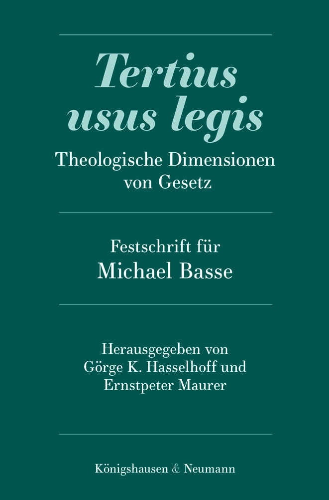 Cover zu Tertius usus legis (ISBN 9783826074516)