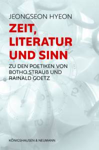 Cover zu Zeit, Literatur und Sinn (ISBN 9783826074738)