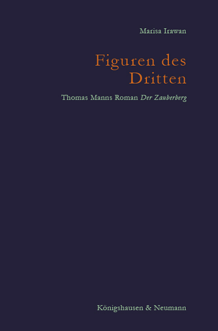 Cover zu Figuren des Dritten (ISBN 9783826074875)