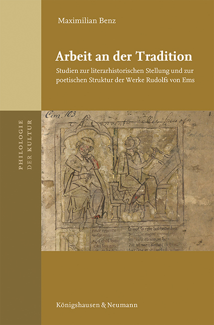 Cover zu Arbeit an der Tradition (ISBN 9783826075056)