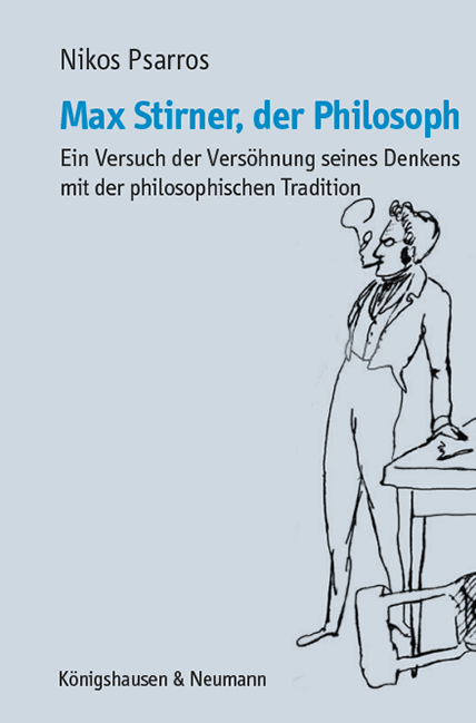 Cover zu Max Stirner, der Philosoph (ISBN 9783826075247)